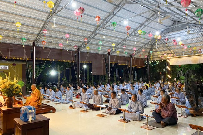 Repentant ceremony on Feb. 14th, Year of the Cat at Suoi Phap Pagoda