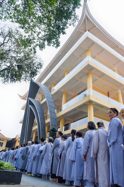 Dharma Talk Let's practice to end suffering in the 99th Seven-Day Retreat