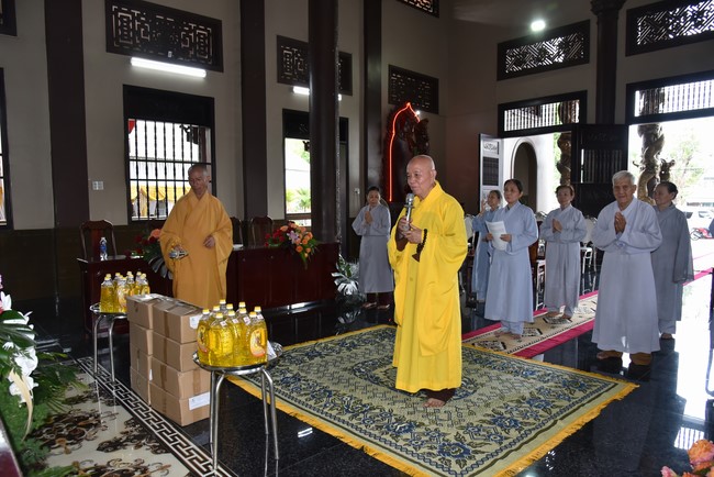 Dự lễ Hằng Thuận chùa Vĩnh Hiệp - Hậu Giang