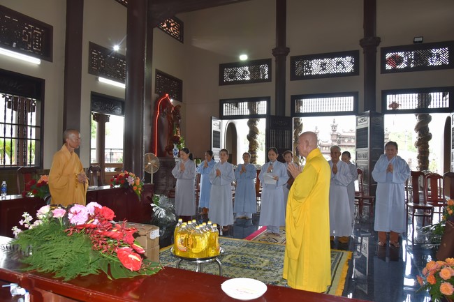 Dự lễ Hằng Thuận chùa Vĩnh Hiệp - Hậu Giang