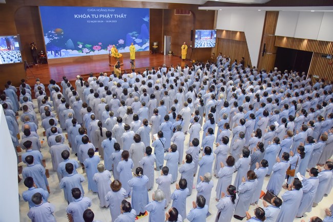 Fourth day of the 99th Seven-Day Retreat