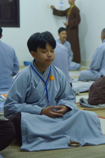 Dharma talk We have joyful things in the 99th Seven-Day Retreat