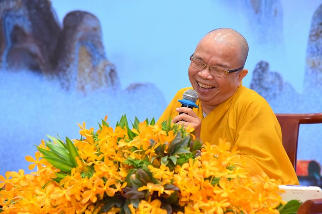 Dharma talk We have joyful things in the 99th Seven-Day Retreat