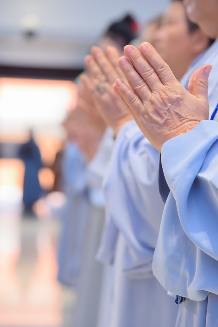 Dharma talk We have joyful things in the 99th Seven-Day Retreat