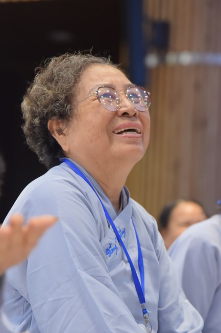 Dharma talk We have joyful things in the 99th Seven-Day Retreat