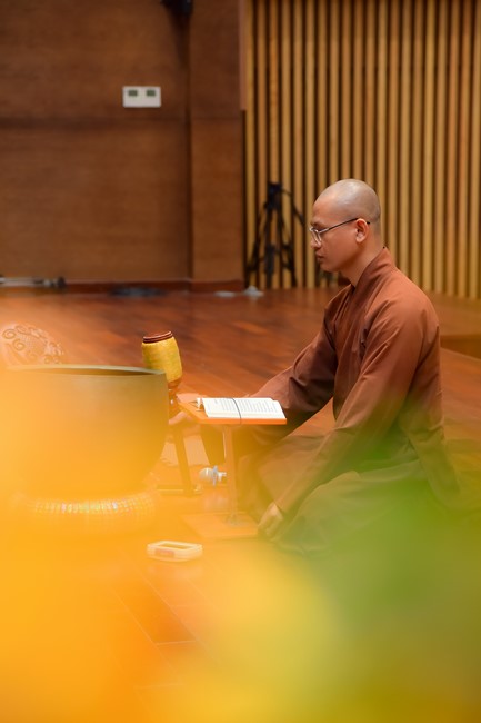 Dharma talk We have joyful things in the 99th Seven-Day Retreat