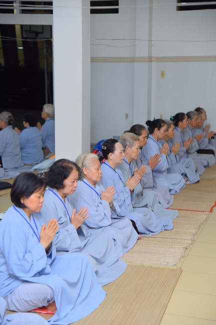 Dharma talk We have joyful things in the 99th Seven-Day Retreat