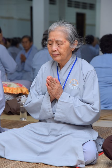 Dharma talk We have joyful things in the 99th Seven-Day Retreat