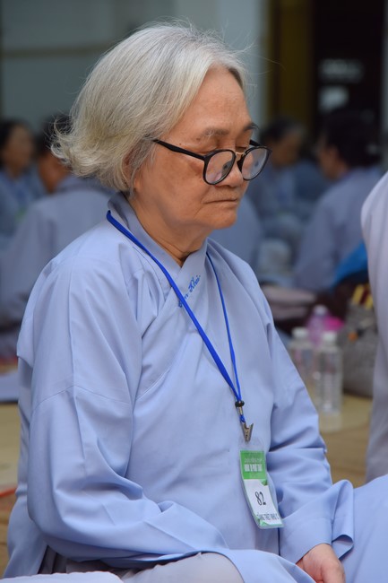 Dharma talk We have joyful things in the 99th Seven-Day Retreat