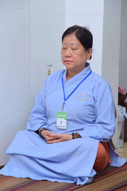 Dharma talk We have joyful things in the 99th Seven-Day Retreat