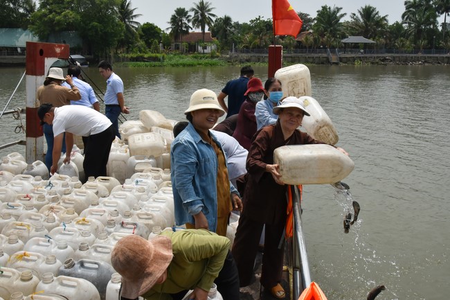 The Rite of Releasing creatures, Praying for Peace of  Toan Phat Company Limited at Ba Lua port in Cu Chi.