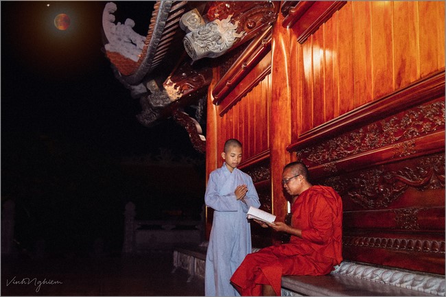 Visiting and exchanging Buddhist culture at Hoang Phap pagoda of Doctors of Buddhist Studies Thailand - India