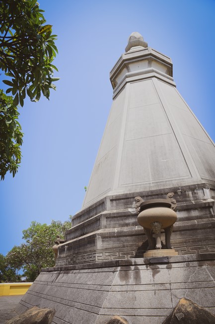 Visiting and exchanging Buddhist culture at Hoang Phap pagoda of Doctors of Buddhist Studies Thailand - India