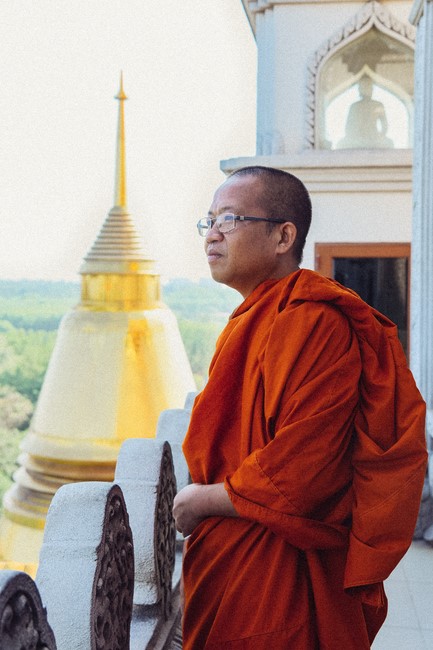 Visiting and exchanging Buddhist culture at Hoang Phap pagoda of Doctors of Buddhist Studies Thailand - India