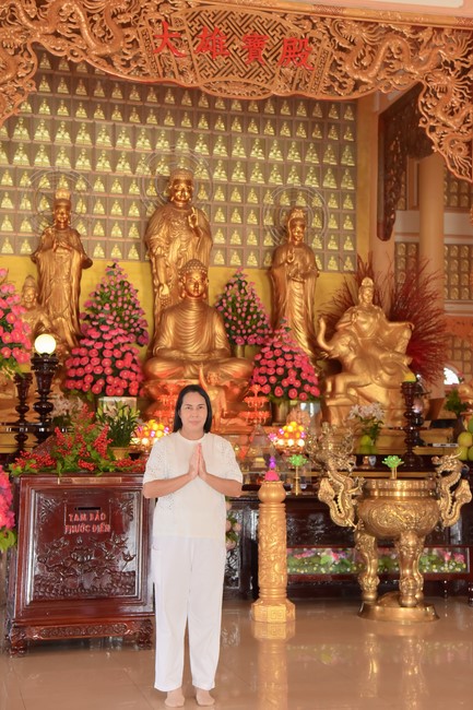 Visiting and exchanging Buddhist culture at Hoang Phap pagoda of Doctors of Buddhist Studies Thailand - India