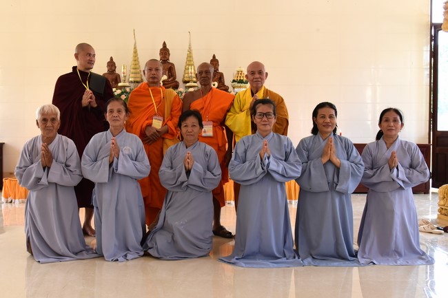 Inauguration ceremony of dining- room and offerings at Khmer Theravada Academy
