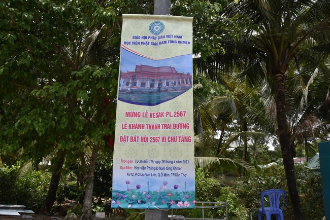 Inauguration ceremony of dining- room and offerings at Khmer Theravada Academy