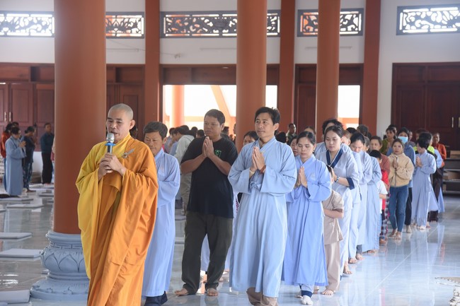 2nd One-Day Peaceful Retreat at Dang Phap Pagoda in Binh Phuoc in 2023.