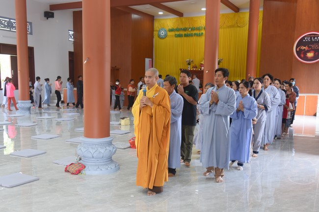 2nd One-Day Peaceful Retreat at Dang Phap Pagoda in Binh Phuoc in 2023.