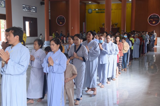2nd One-Day Peaceful Retreat at Dang Phap Pagoda in Binh Phuoc in 2023.