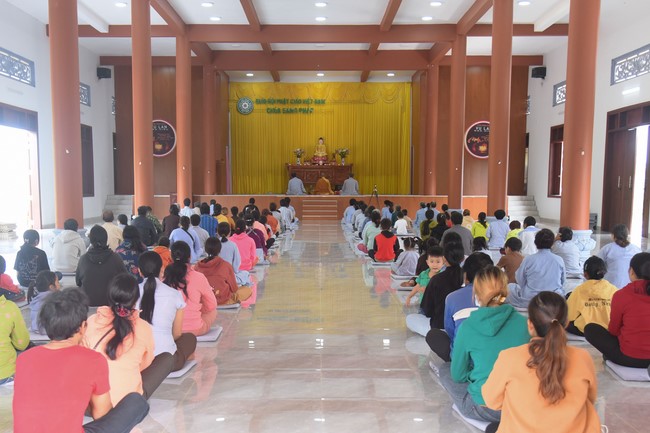 2nd One-Day Peaceful Retreat at Dang Phap Pagoda in Binh Phuoc in 2023.