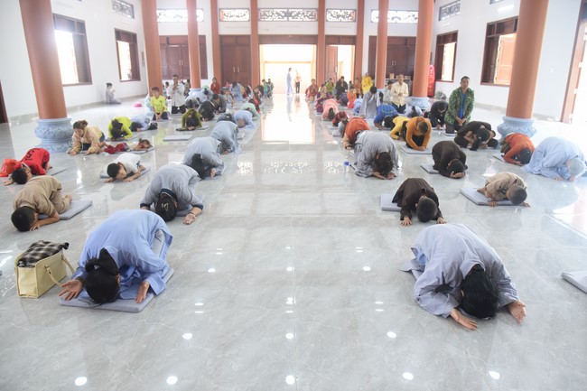 2nd One-Day Peaceful Retreat at Dang Phap Pagoda in Binh Phuoc in 2023.