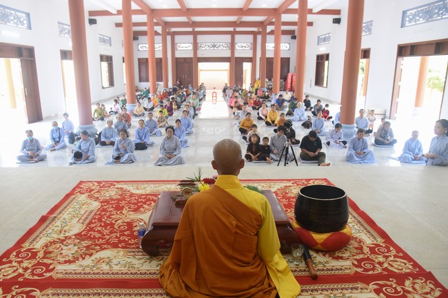2nd One-Day Peaceful Retreat at Dang Phap Pagoda in Binh Phuoc in 2023.