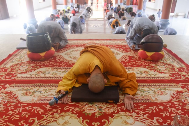 2nd One-Day Peaceful Retreat at Dang Phap Pagoda in Binh Phuoc in 2023.