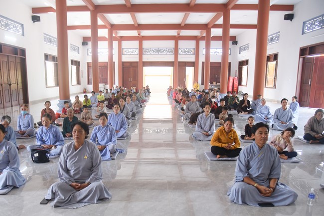 2nd One-Day Peaceful Retreat at Dang Phap Pagoda in Binh Phuoc in 2023.