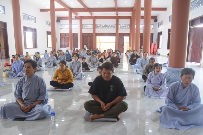 2nd One-Day Peaceful Retreat at Dang Phap Pagoda in Binh Phuoc in 2023.