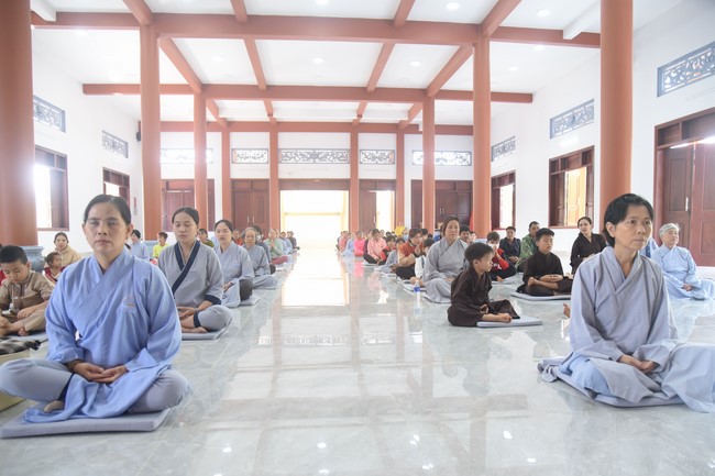 2nd One-Day Peaceful Retreat at Dang Phap Pagoda in Binh Phuoc in 2023.