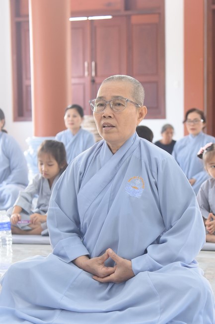 2nd One-Day Peaceful Retreat at Dang Phap Pagoda in Binh Phuoc in 2023.