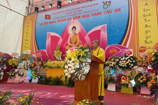 Chùa Cổ Tân - Hải Dương: Lễ hội truyền thống và đêm Hội hoa đăng cầu an