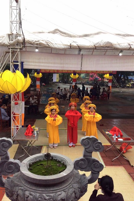 Chùa Cổ Tân - Hải Dương: Lễ hội truyền thống và đêm Hội hoa đăng cầu an