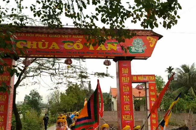 Chùa Cổ Tân - Hải Dương: Lễ hội truyền thống và đêm Hội hoa đăng cầu an