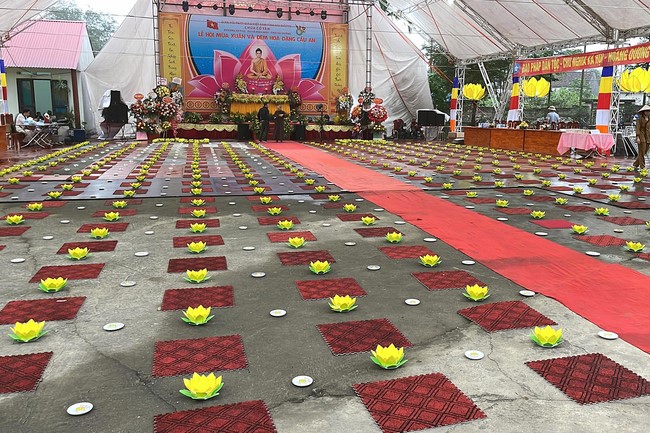 Chùa Cổ Tân - Hải Dương: Lễ hội truyền thống và đêm Hội hoa đăng cầu an