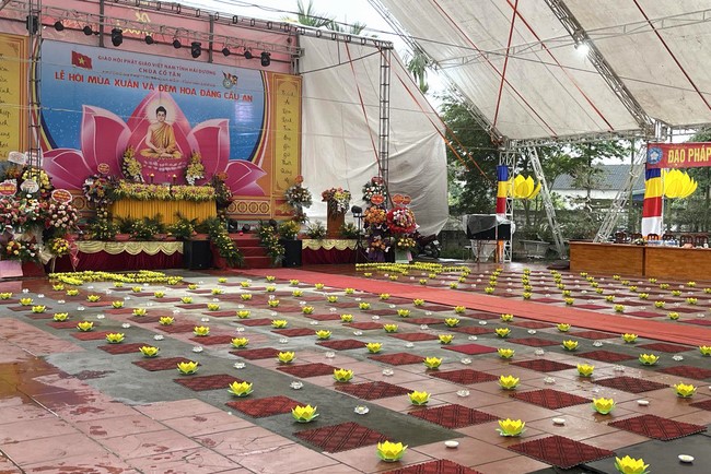 Chùa Cổ Tân - Hải Dương: Lễ hội truyền thống và đêm Hội hoa đăng cầu an