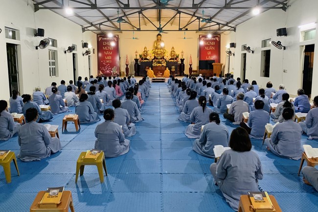 Repentant Ceremony on (intercalary) Feb. 14th, Year of the Cat at Dong Cao pagoda