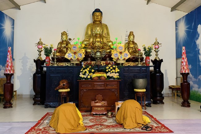 Repentant Ceremony on (intercalary) Feb. 14th, Year of the Cat at Dong Cao pagoda