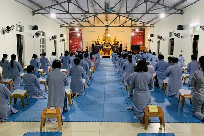 Repentant Ceremony on (intercalary) Feb. 14th, Year of the Cat at Dong Cao pagoda