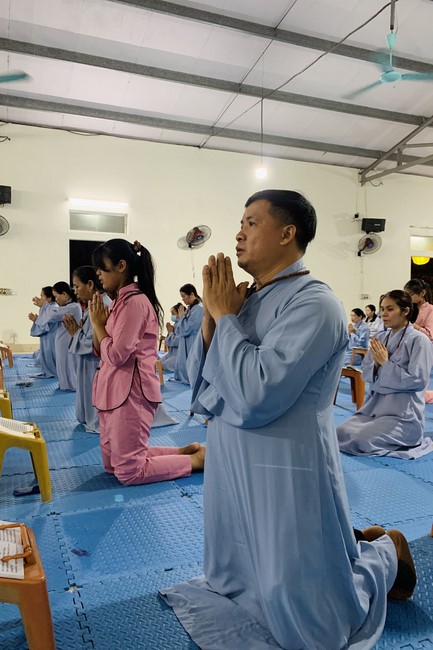 Repentant Ceremony on (intercalary) Feb. 14th, Year of the Cat at Dong Cao pagoda