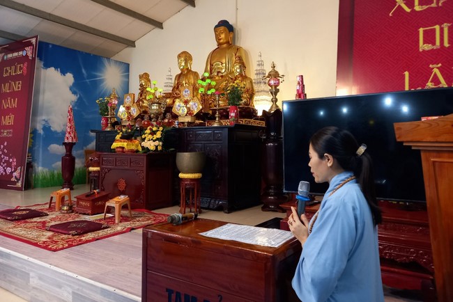 Repentant Ceremony on (intercalary) Feb. 14th, Year of the Cat at Dong Cao pagoda