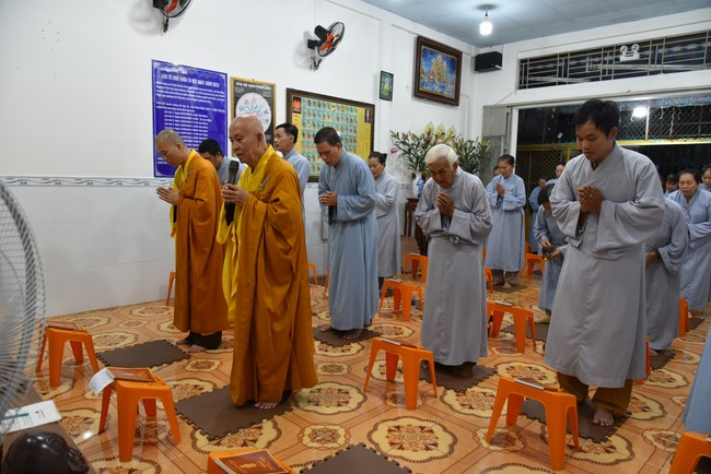 Đạo tràng Minh Chất, Cần Thơ: Khóa Tu niệm Phật một ngày - lần thứ 2