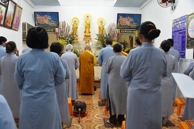 Đạo tràng Minh Chất, Cần Thơ: Khóa Tu niệm Phật một ngày - lần thứ 2