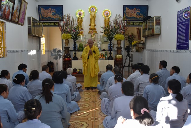 Đạo tràng Minh Chất, Cần Thơ: Khóa Tu niệm Phật một ngày - lần thứ 2