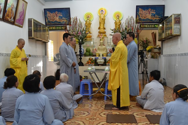 Đạo tràng Minh Chất, Cần Thơ: Khóa Tu niệm Phật một ngày - lần thứ 2