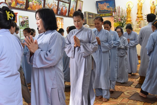 Đạo tràng Minh Chất, Cần Thơ: Khóa Tu niệm Phật một ngày - lần thứ 2