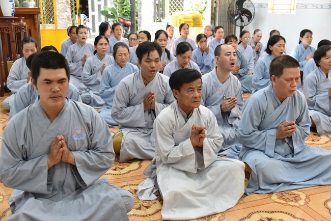 Đạo tràng Minh Chất, Cần Thơ: Khóa Tu niệm Phật một ngày - lần thứ 2