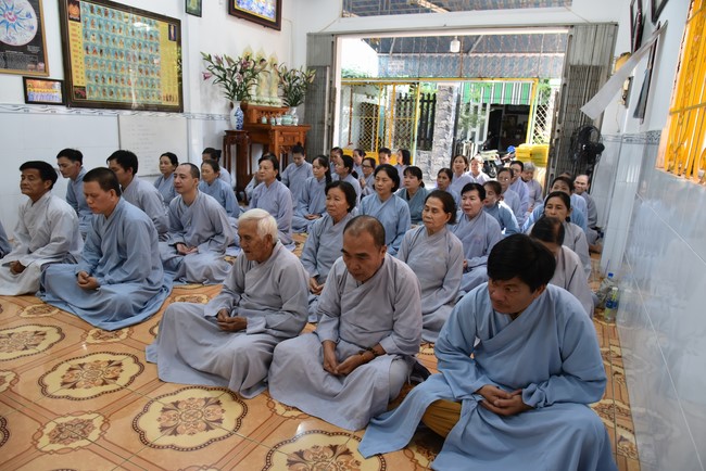 Đạo tràng Minh Chất, Cần Thơ: Khóa Tu niệm Phật một ngày - lần thứ 2