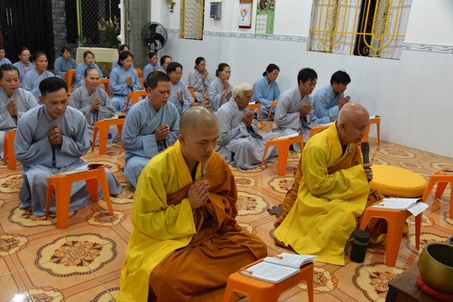 Đạo tràng Minh Chất, Cần Thơ: Khóa Tu niệm Phật một ngày - lần thứ 2